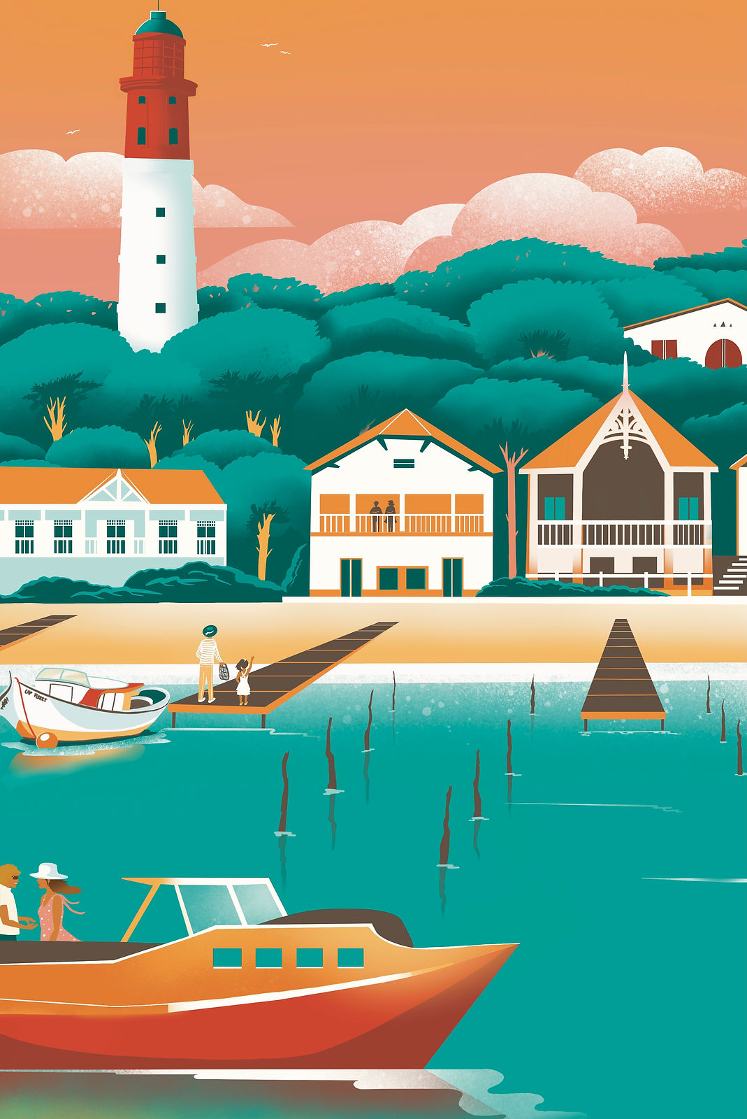 Le Bassin d'Arcachon (par Jòia)