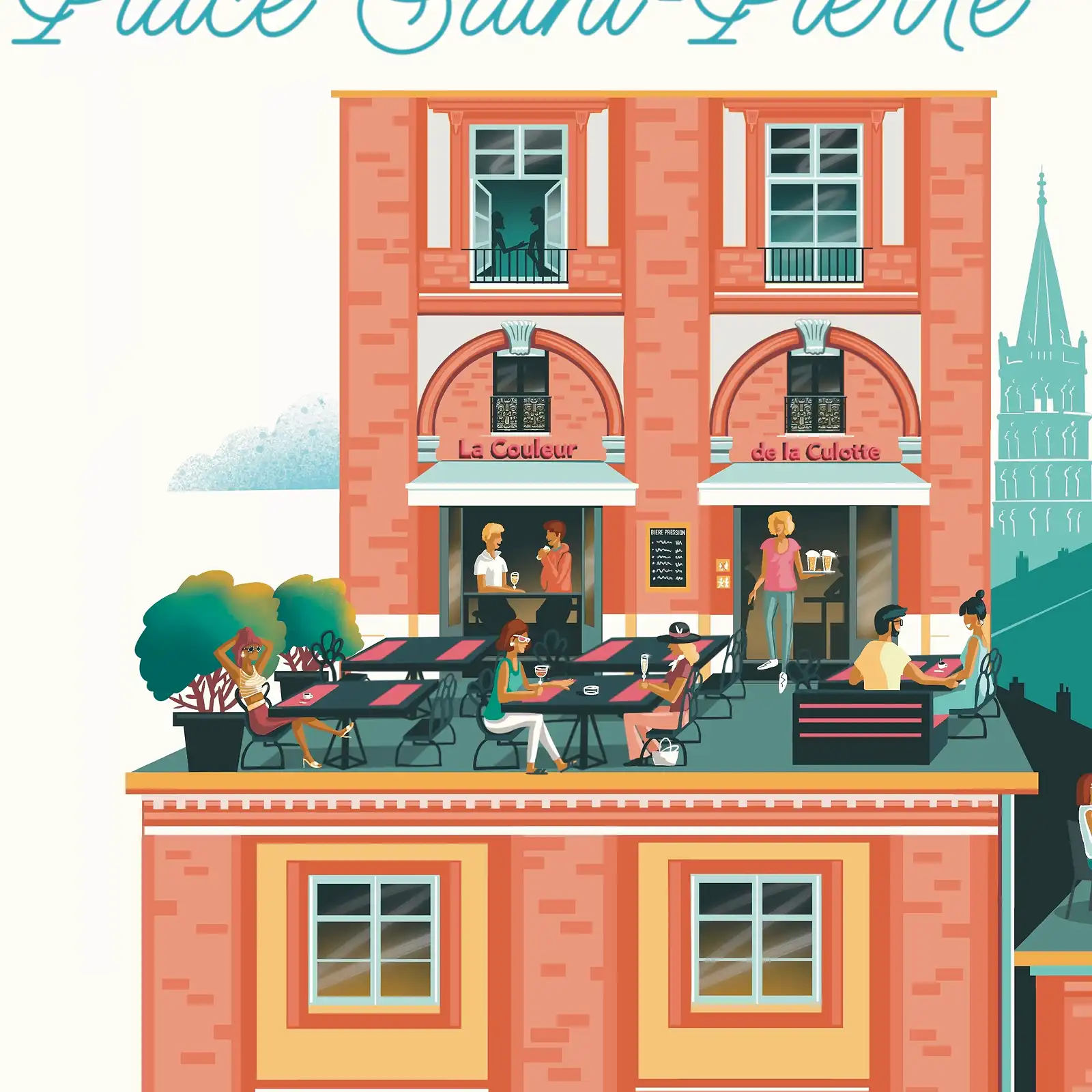 Thumbnail: PLACE SAINT-PIERRE - Toulouse (par Jòia)