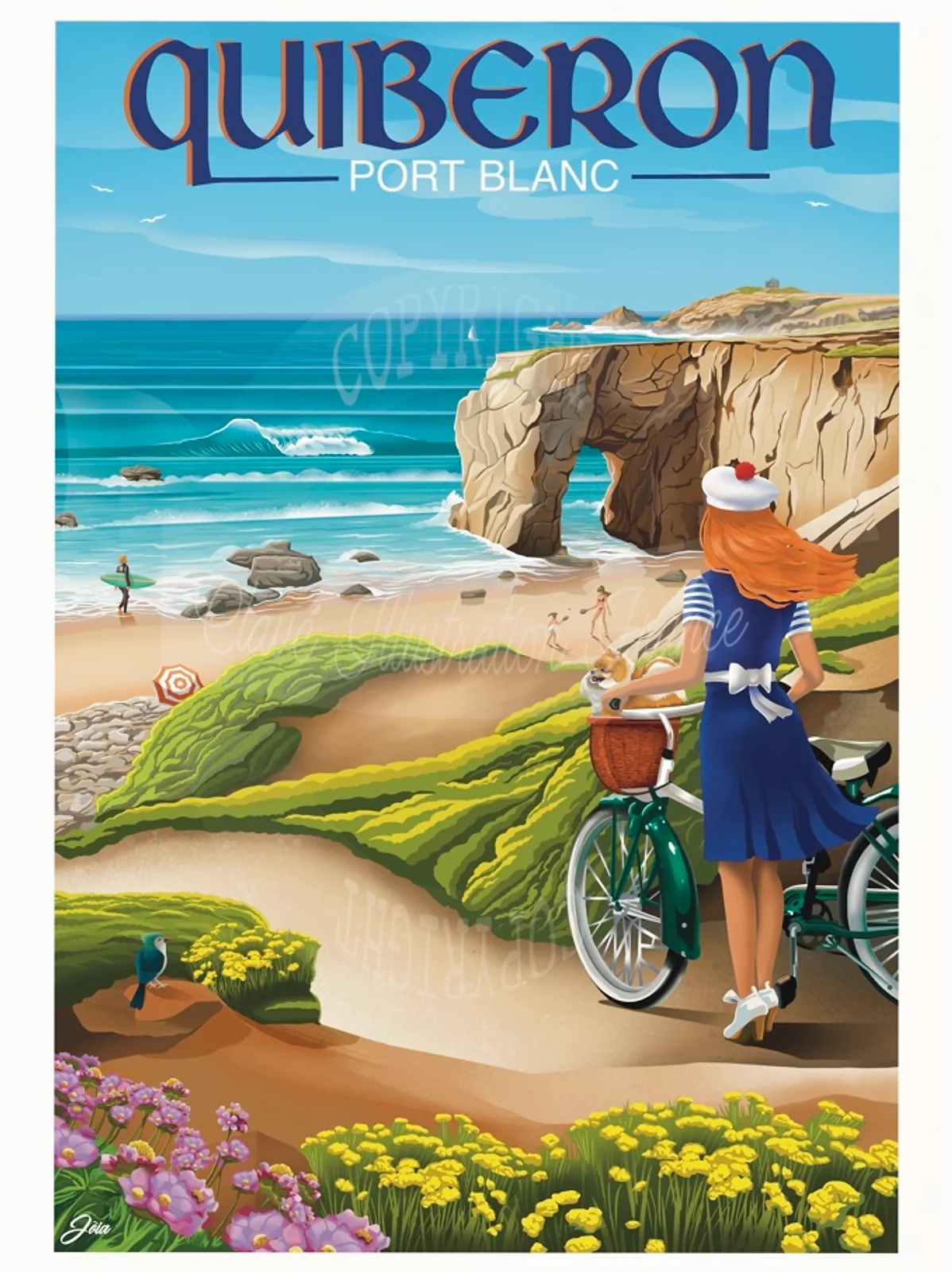 Quiberon - Port blanc by Jòia