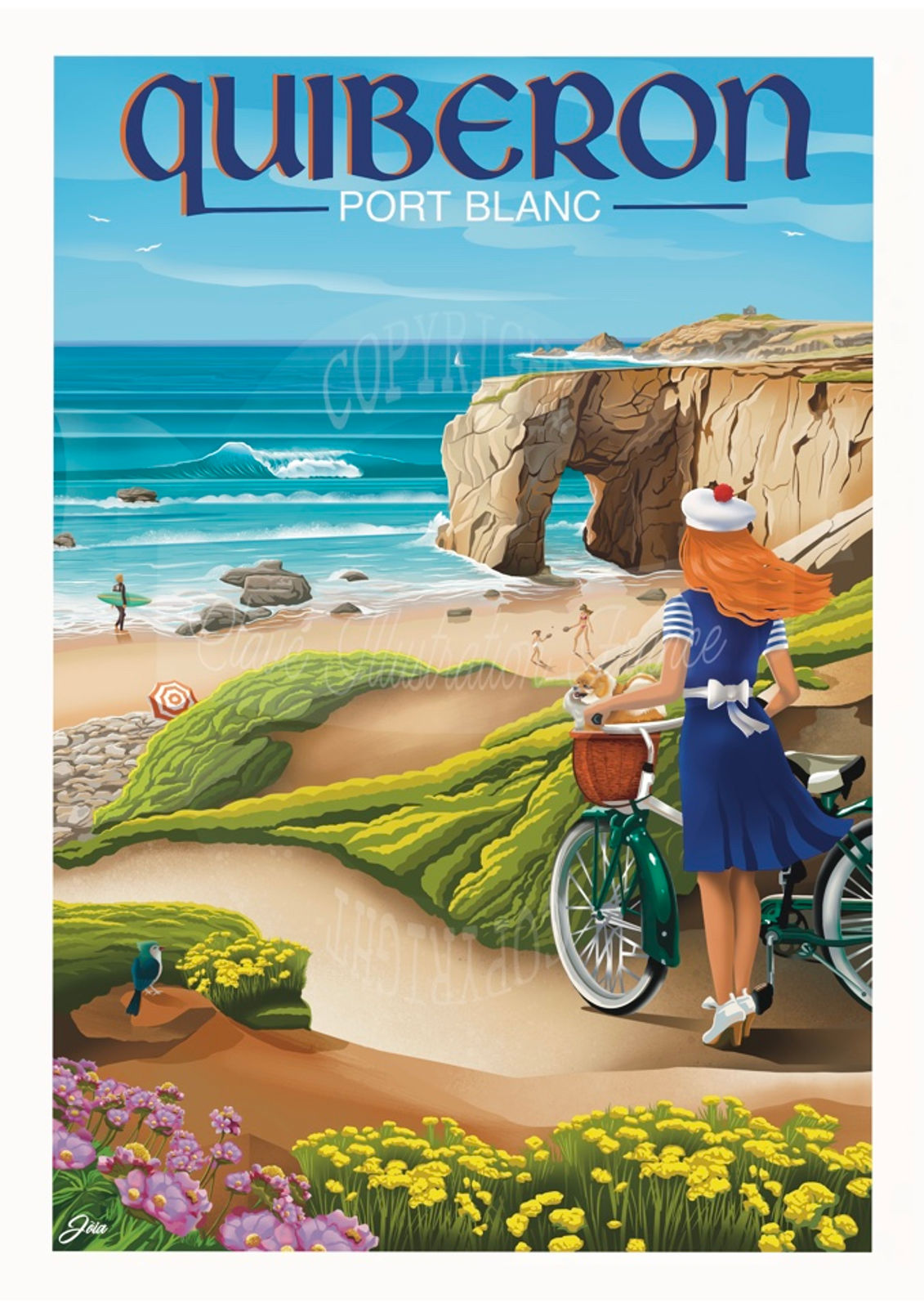 Quiberon  Port Blanc ( Jòia )