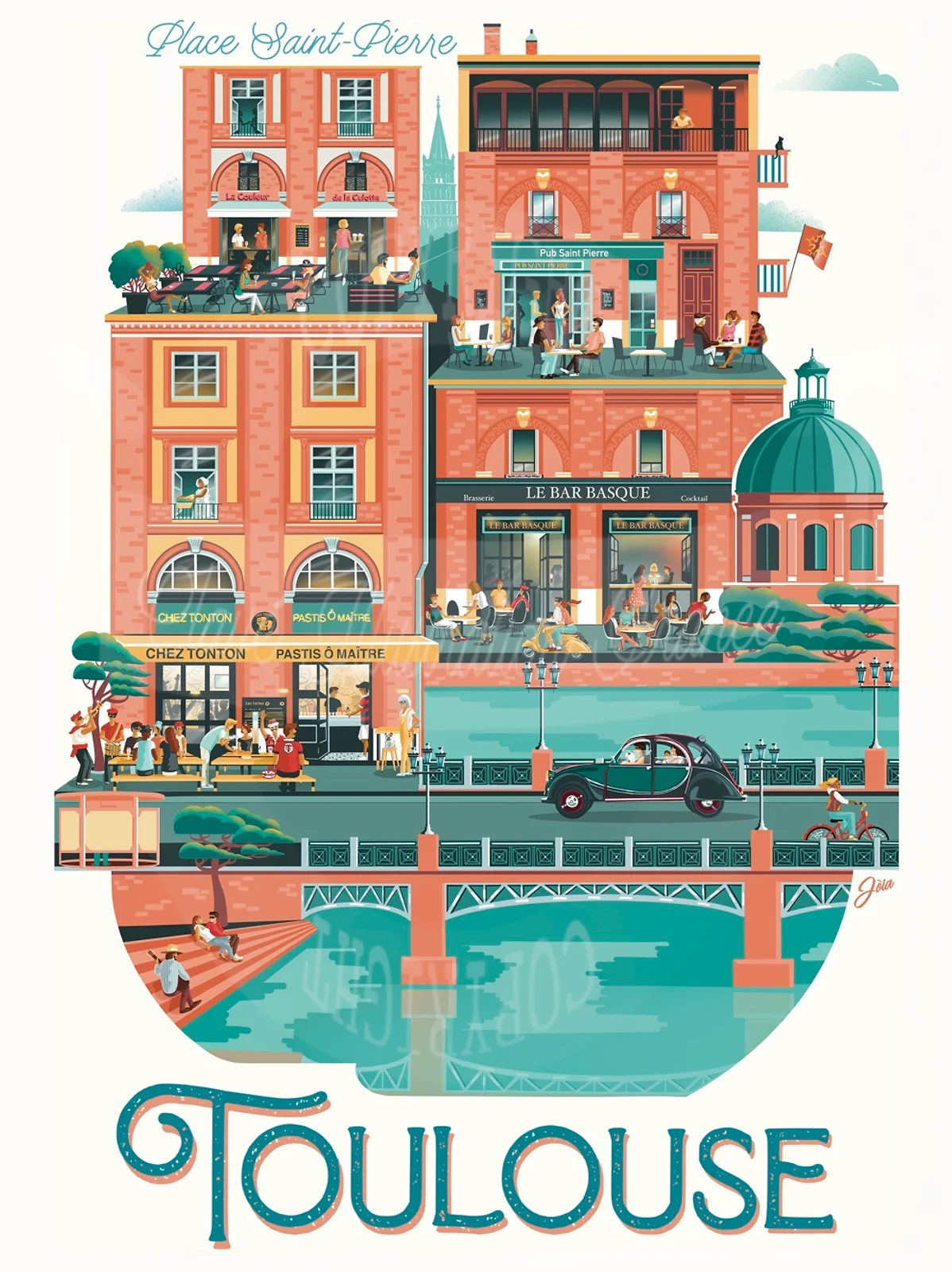 PLACE SAINT-PIERRE - Toulouse (par Jòia)