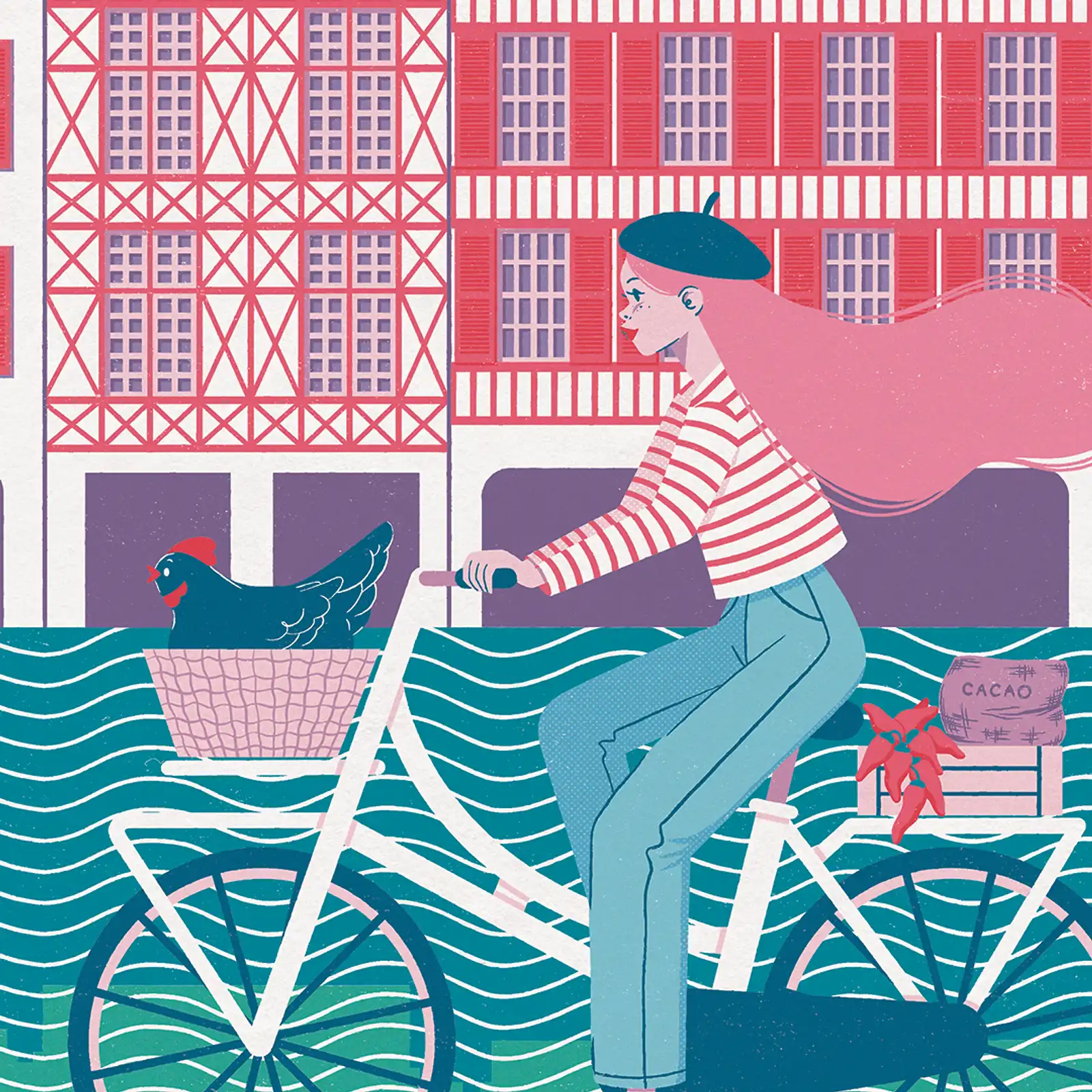 Thumbnail: Bayonne (par Colette Poster)