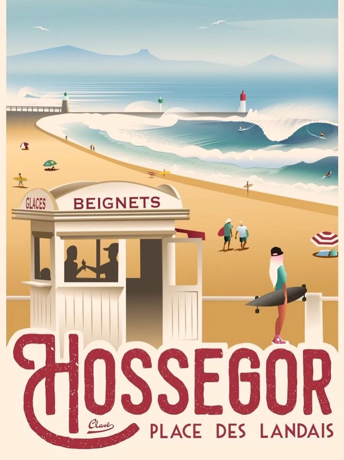 Hossegor Place des Landais