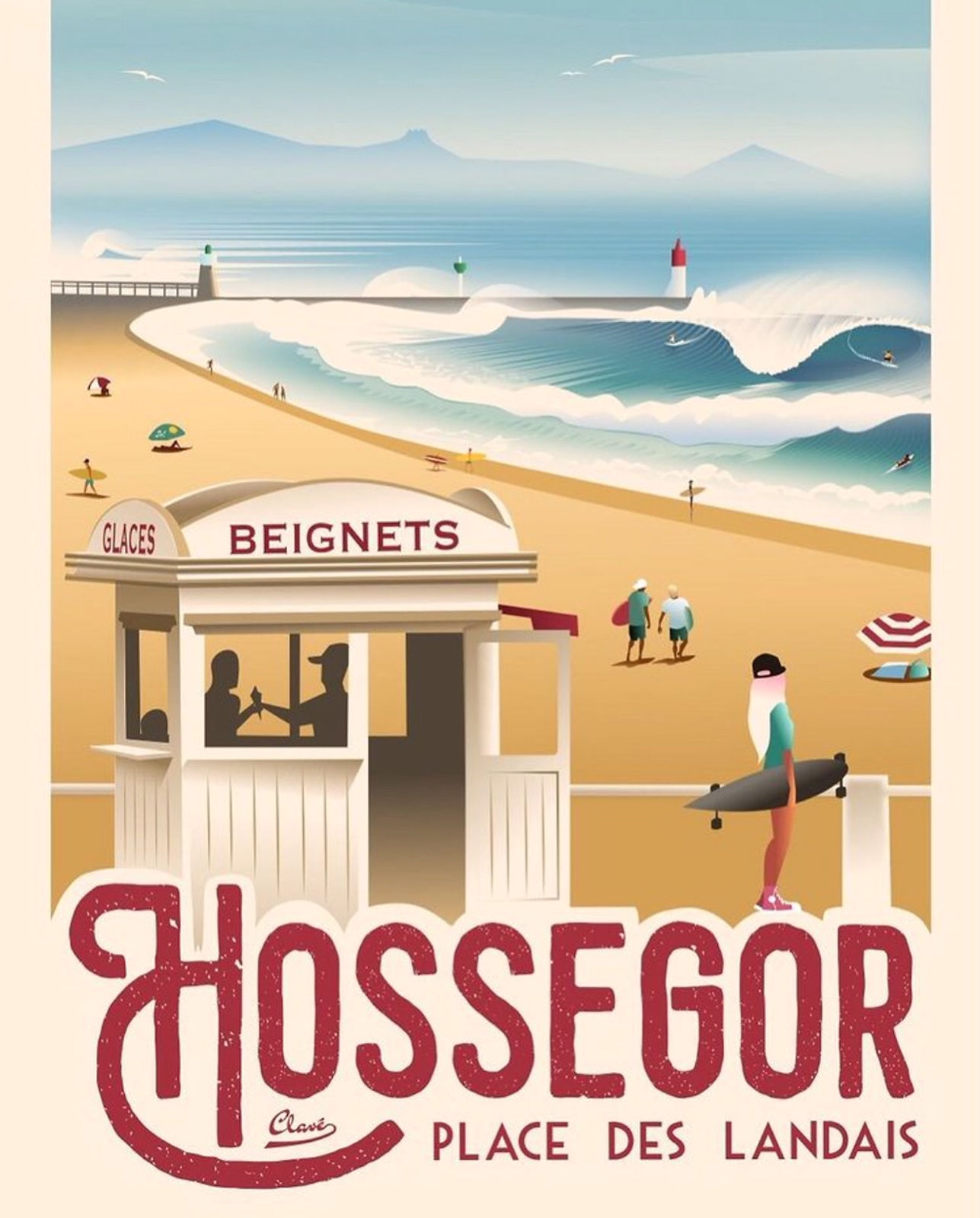 Hossegor Place des Landais