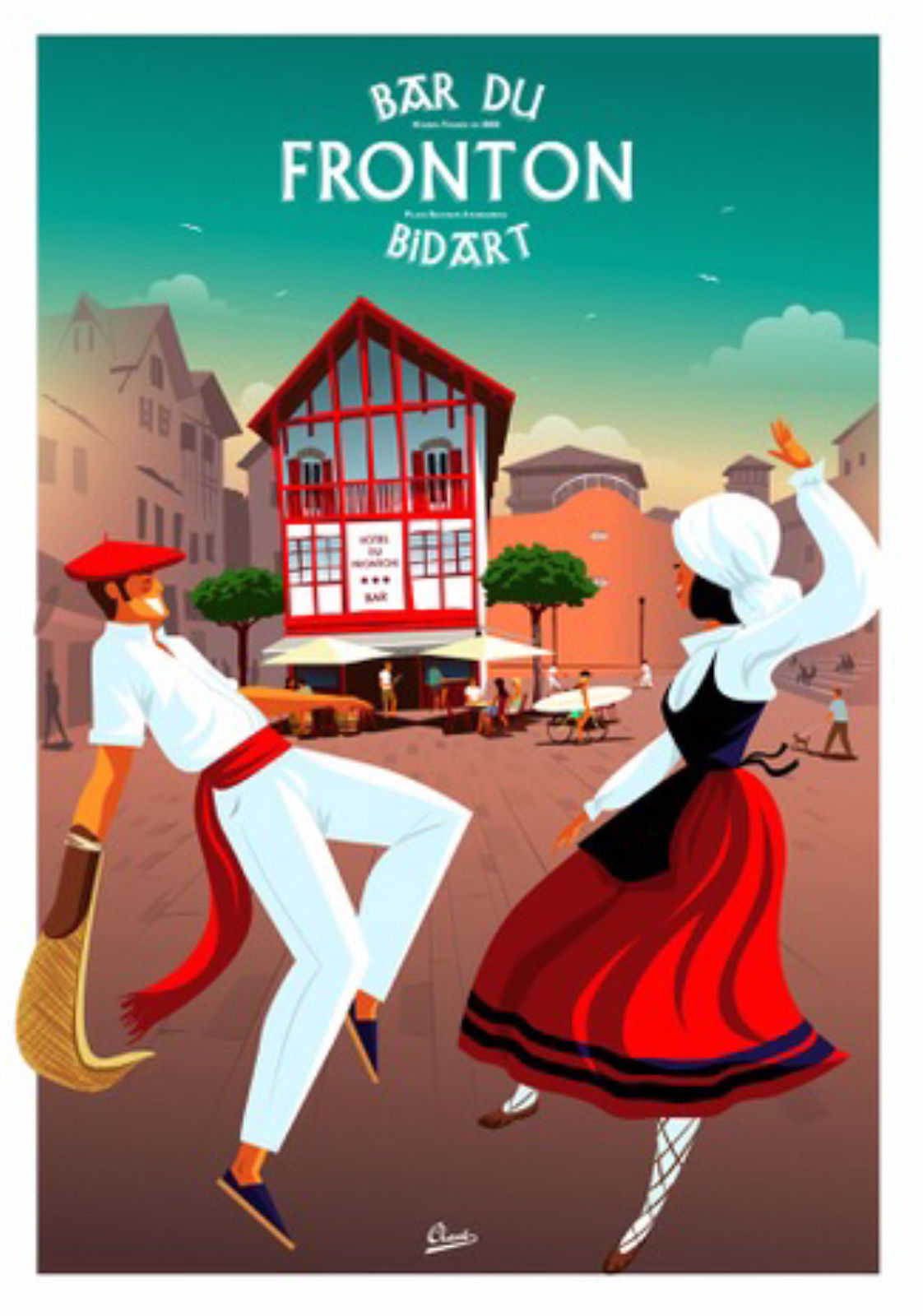 Bidart (le Bar du Fronton)