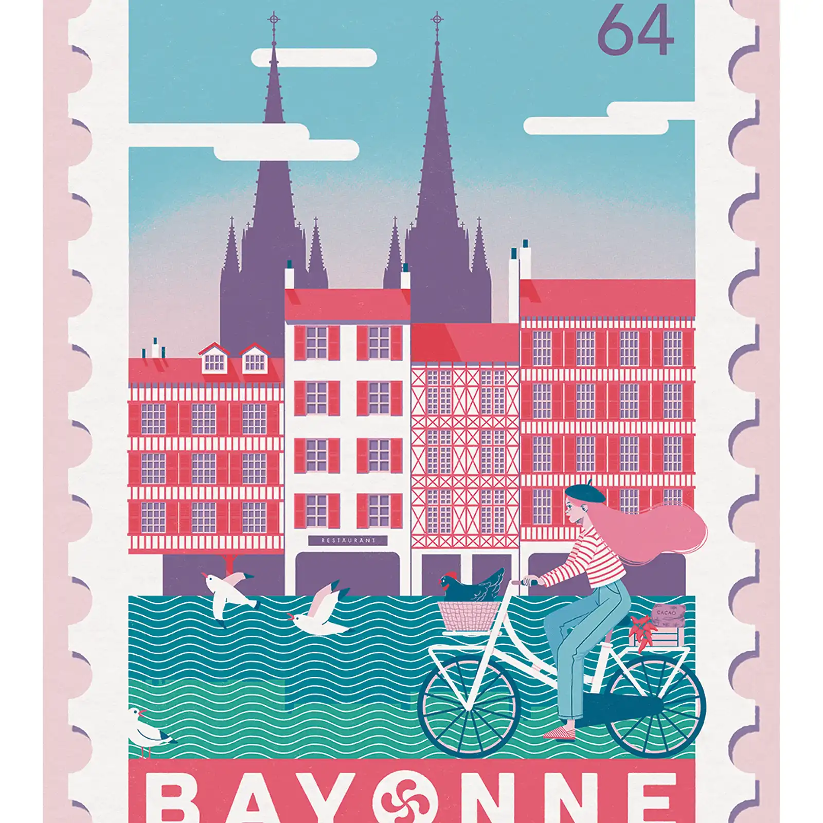Thumbnail: Bayonne (par Colette Poster)