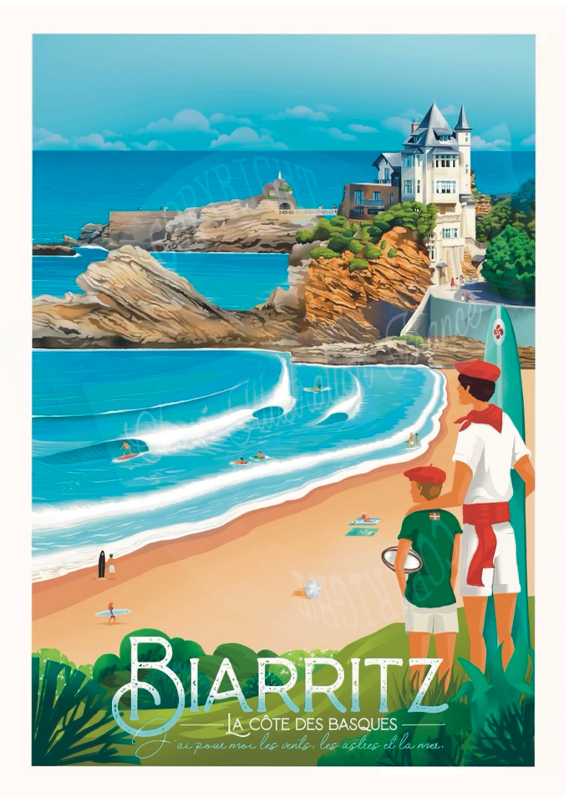 La Côte des Basques
