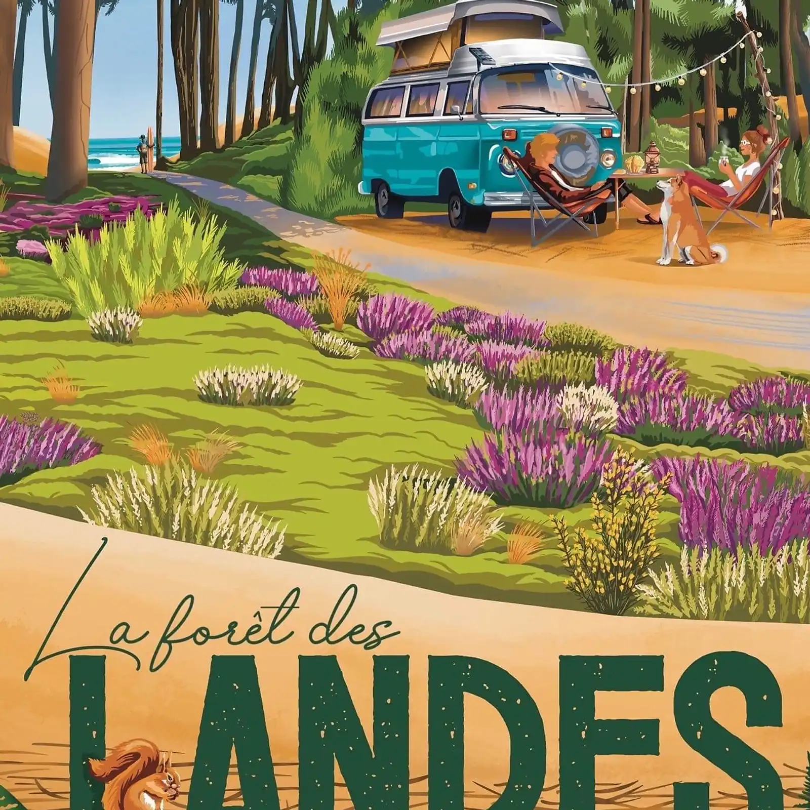 Thumbnail: La forêt des Landes by Jòia