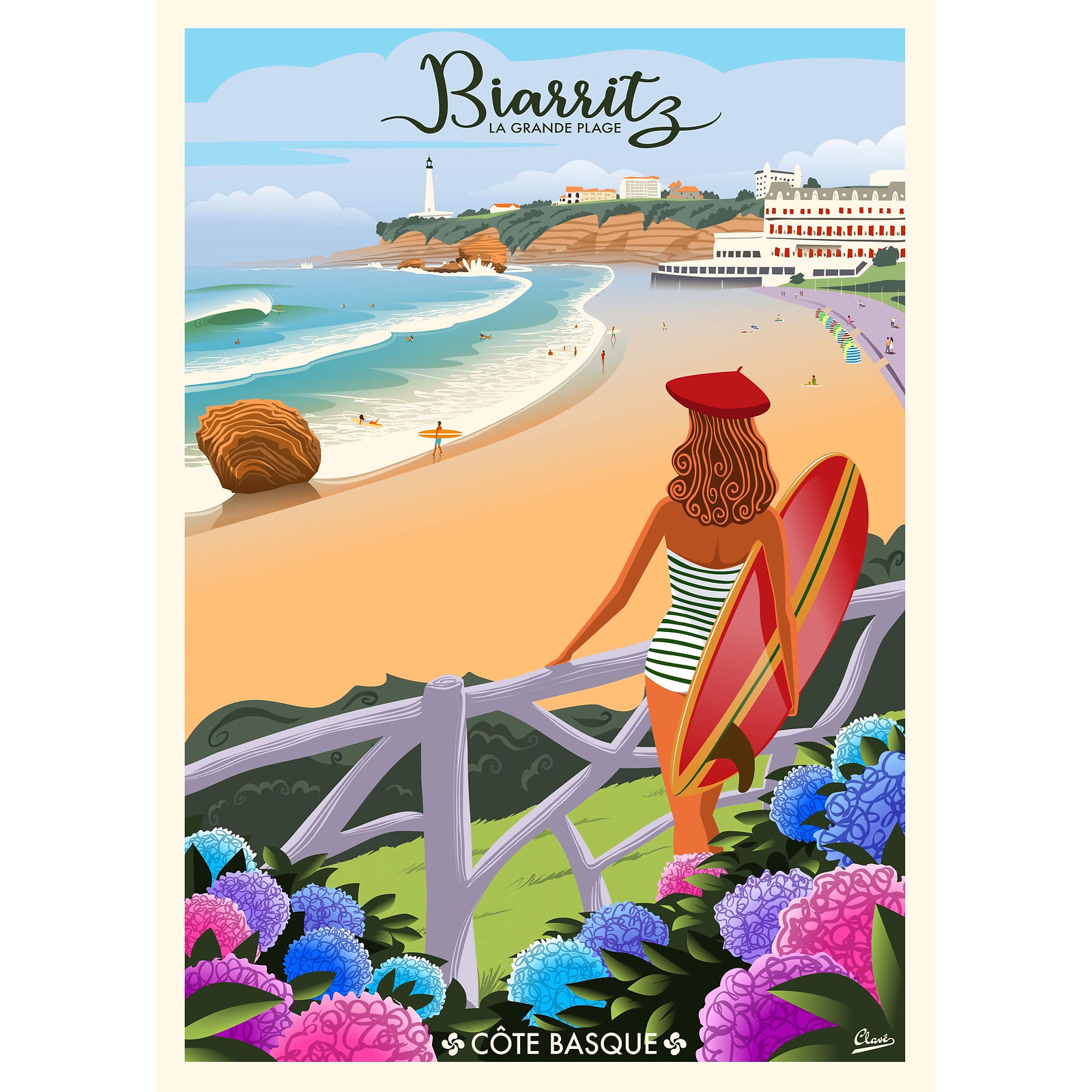 Biarritz (la grande plage)