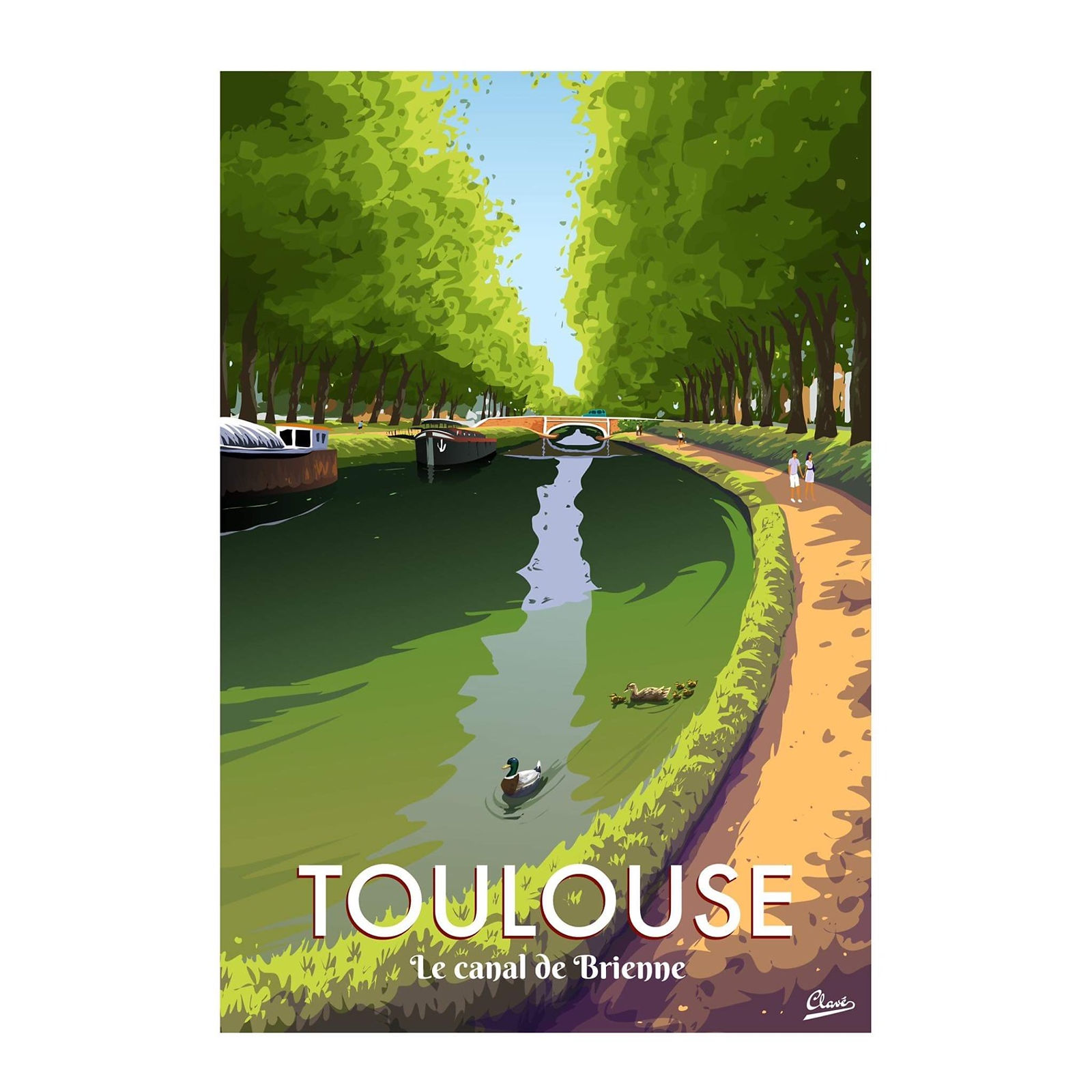 Canal de Brienne Toulouse 