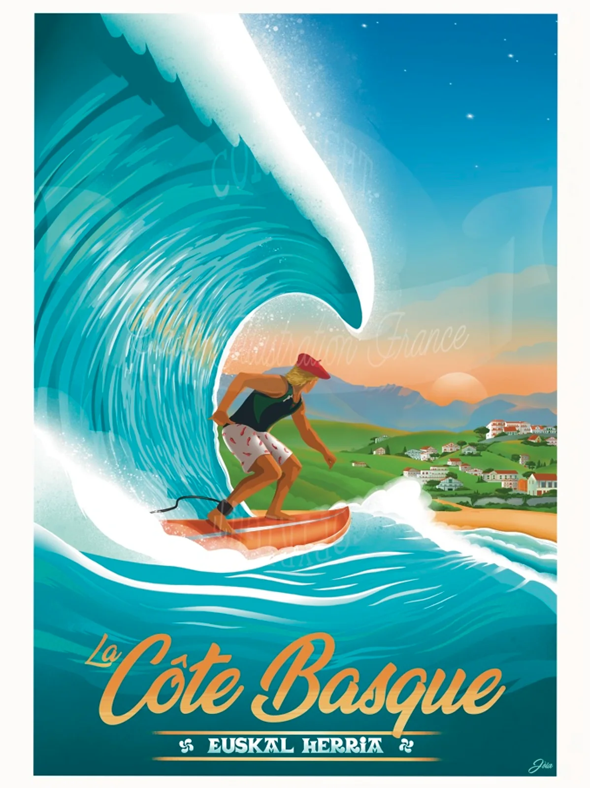 La Côte Basque by Jòia
