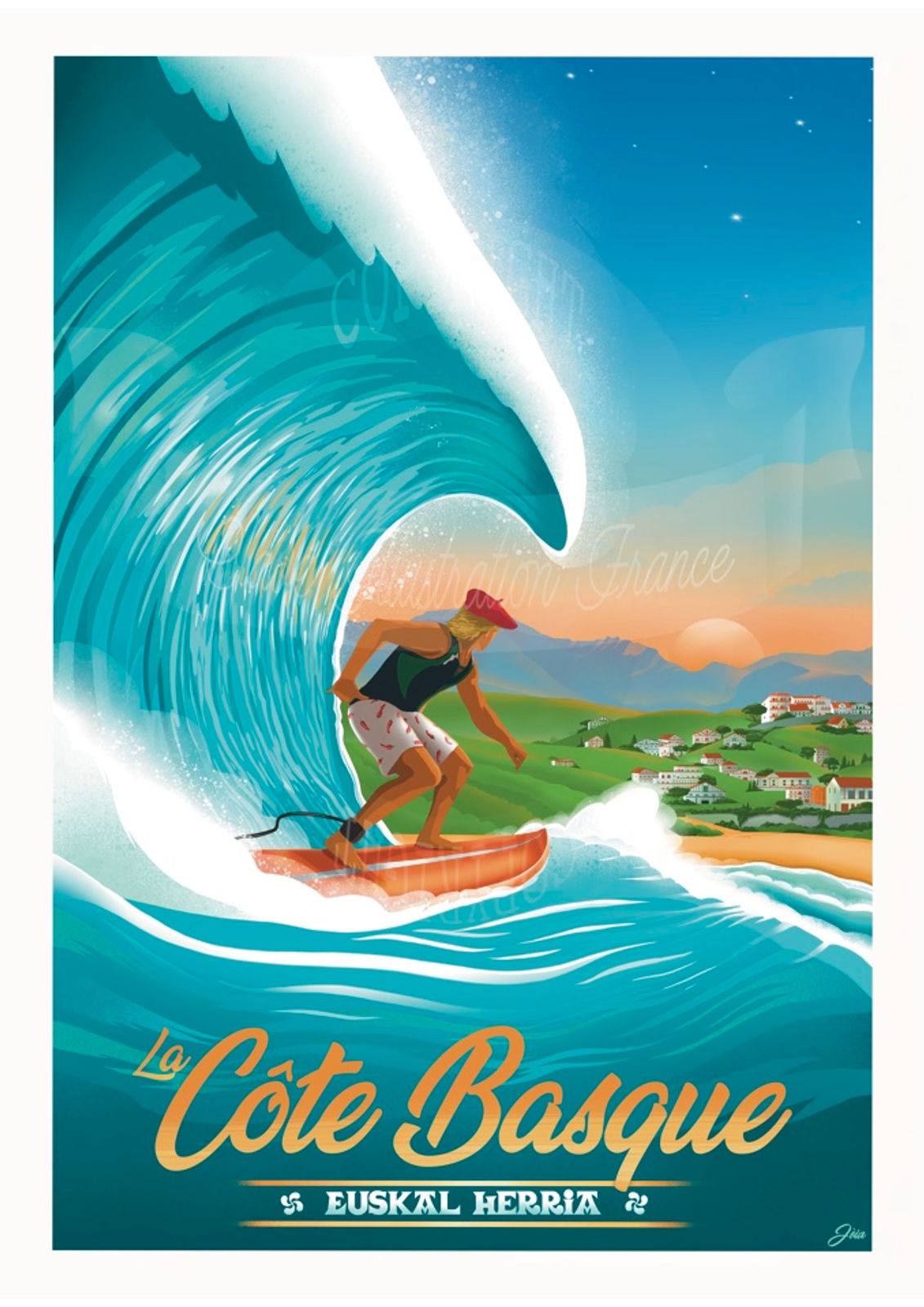 la cote Basque ( Jòia )