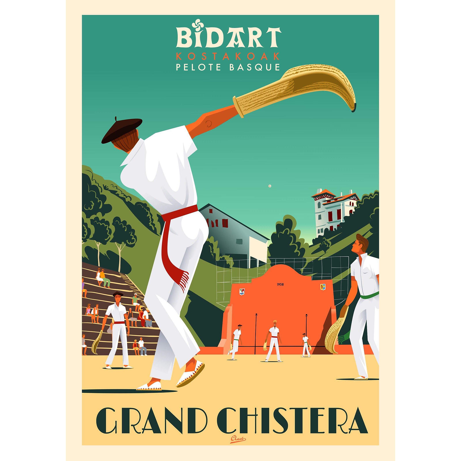 Bidart ( chistera )