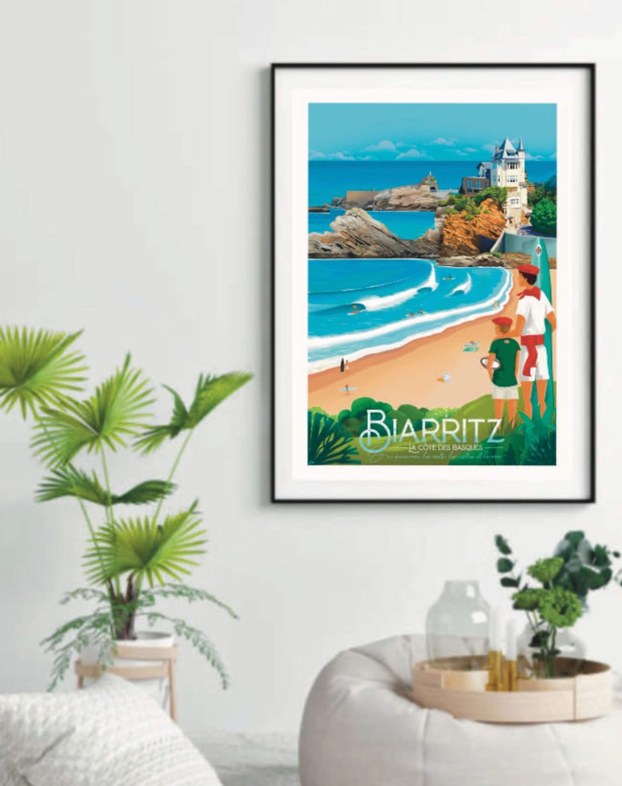 Biarritz  Côte des Basques ( Jòia )
