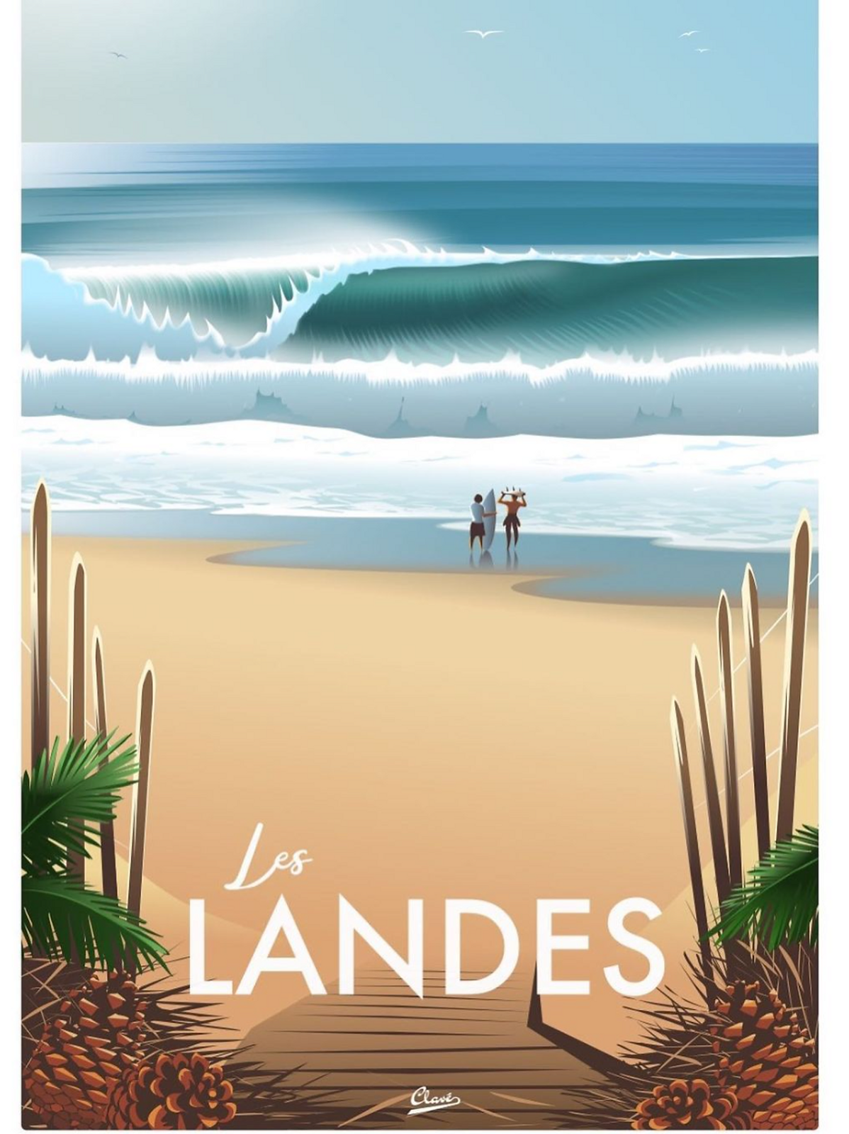 LES LANDES - la vague